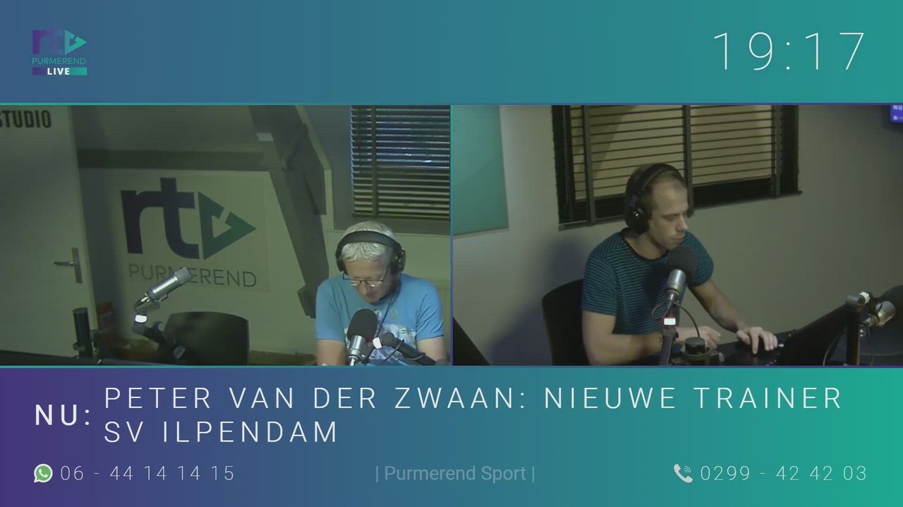 Peter van der Zwaan - nieuwe trainer SV Ilpendam