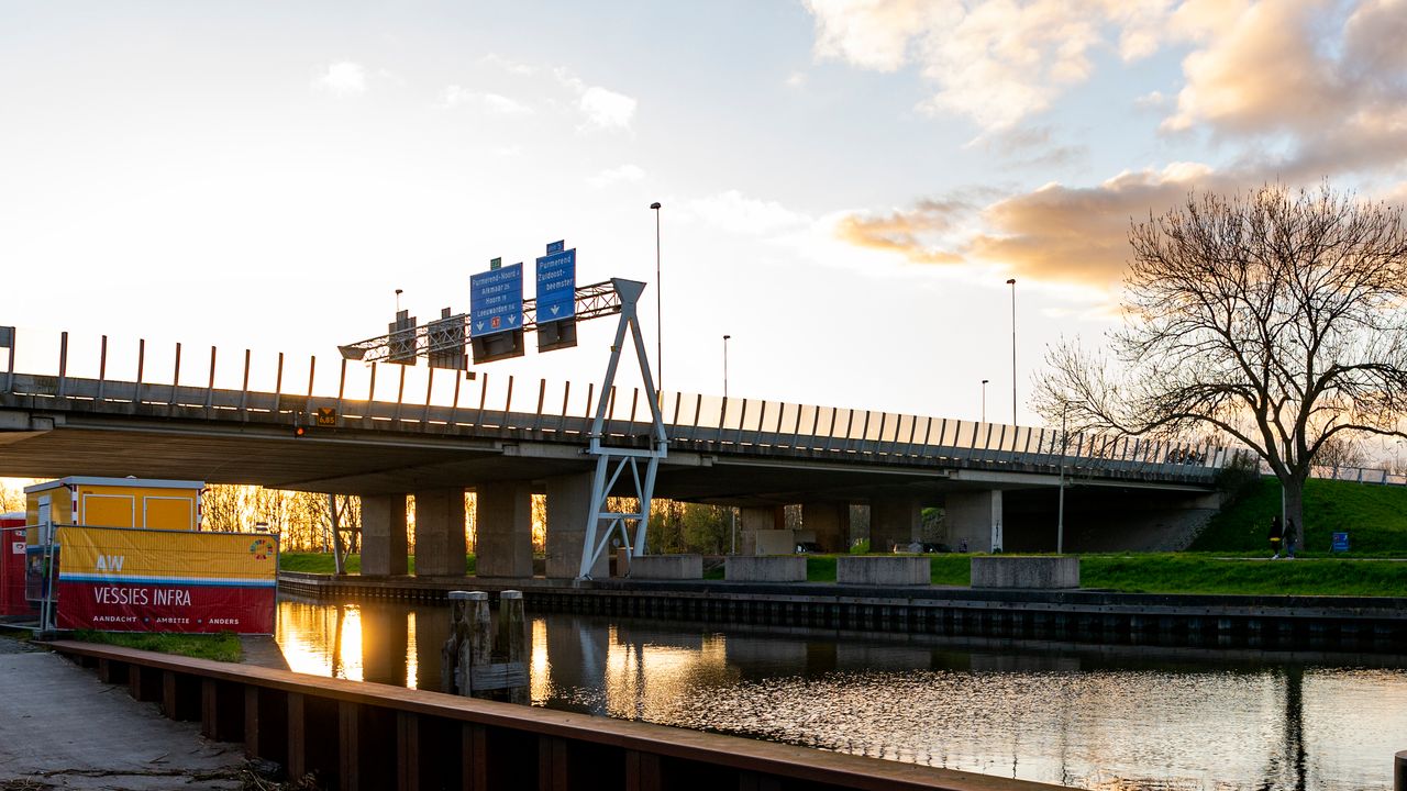 Werkzaamheden viaduct A7: dít gaat Rijkswaterstaat doen