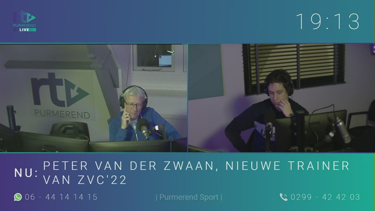Peter van der Zwaan, nieuwe trainer van ZVC'22